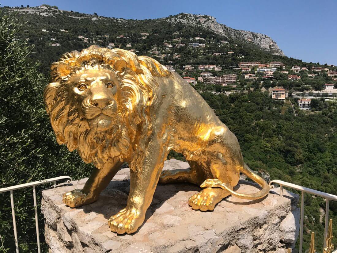 cidade de Èze na riviera francesa
